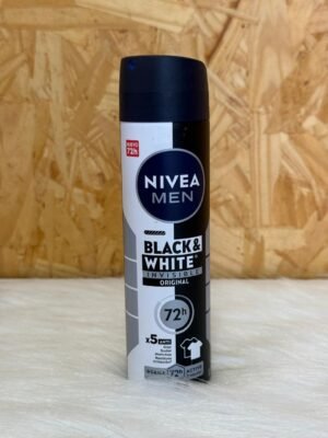 Desodorante Nívea aerosol hombre black & white · 150 ml