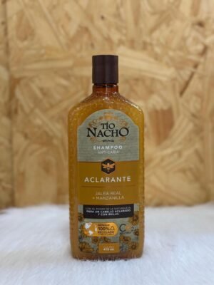 650240011832 Shampoo tío nacho aclarante · 415 ml