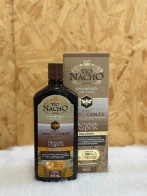 650240062063 Shampoo tío nacho anti-canas · 415 ml