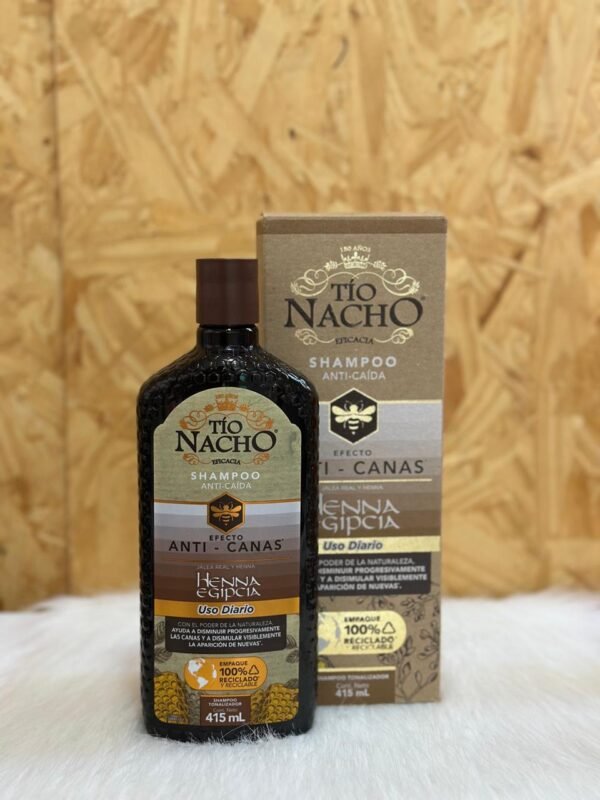 Shampoo tío nacho anti-canas · 415 ml