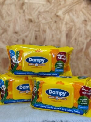 6971109095010 Pañitos húmedos dampy · 102 unidades