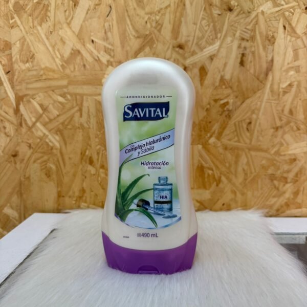 Acondicionador savital complejo hialurónico y sábila · 490 ml