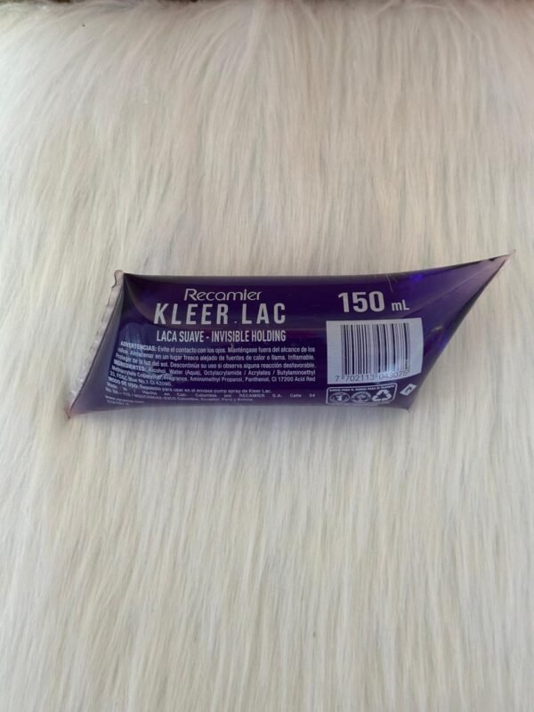 Laca kleer lac suave cojín · 150 ml