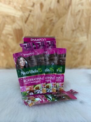 Shampoo Nutribela Biokeratina sobre · 18 ml