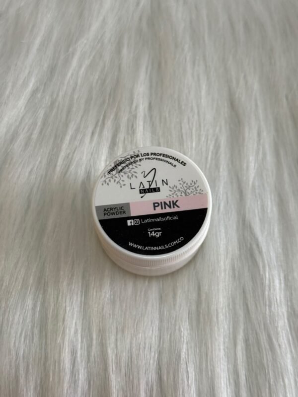 Polvo acrílico latín nails pink · 14 g