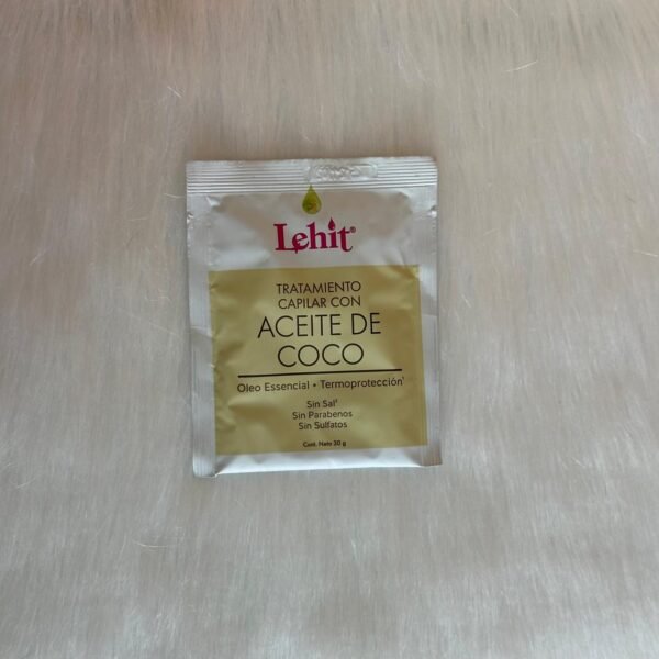 7703143272213 Tratamiento lehit aceite de coco sobre · 30 g