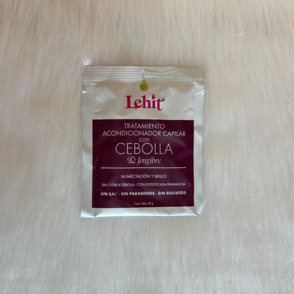 Tratamiento Lehit cebolla y jengibre Sobre