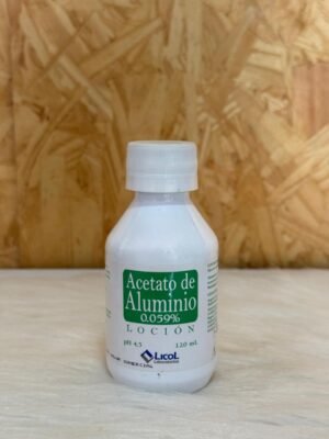 Acetato de aluminio Licol · 120 ml