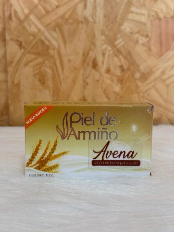 Jabón facial en barra piel de armiño avena