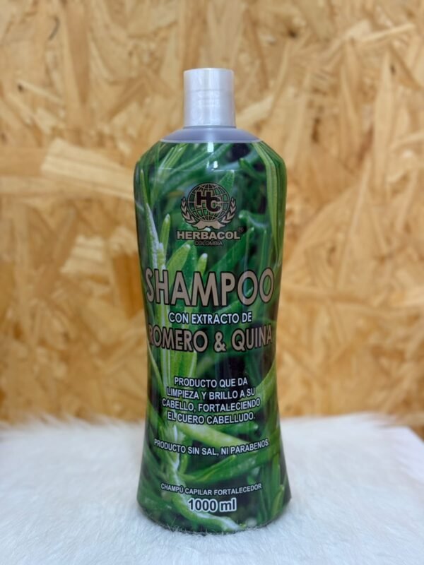 Shampoo herbacol romero y quina · 1000 ml
