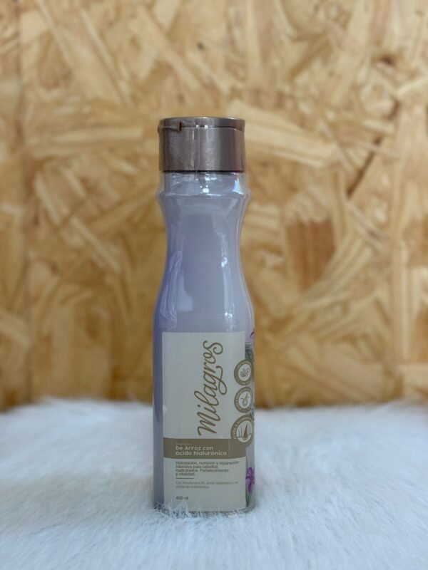 Shampoo Milagros de arroz ácido hialuronico · 450 ml