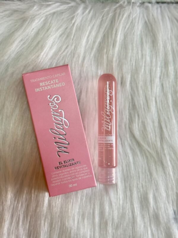 Tratamiento rescate ampolla Milagros elixir revitalizante · 30 ml