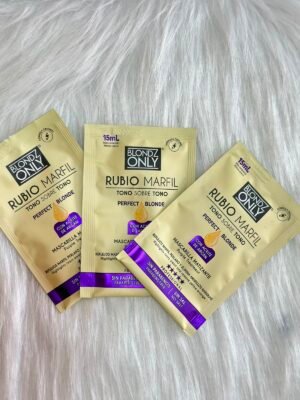 Mascarilla matizante Rubio marfil sobre · 15 ml