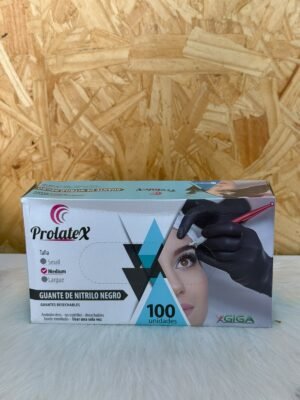 Caja de guantes nitrilo negro talla M x Caja