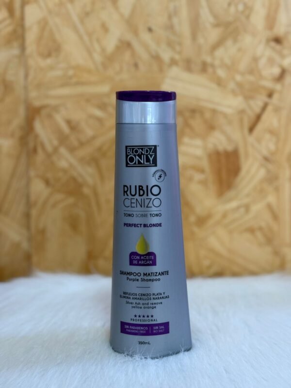 Shampoo Matizante blondz only rubio cenizo · 350 ml