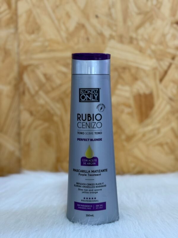 Mascarilla Matizante blondz only rubio cenizo · 350 ml