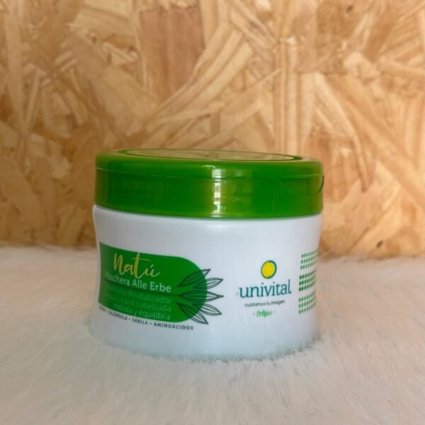 Natu mascarilla de hierbas Univital · 300 ml