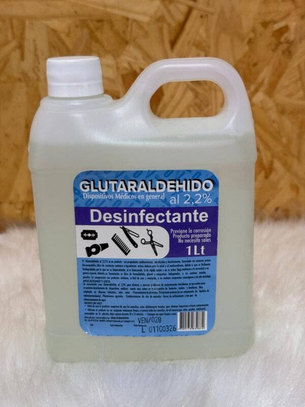 7709776639874 Desinfectante Glutaraldehído · 1000 ml