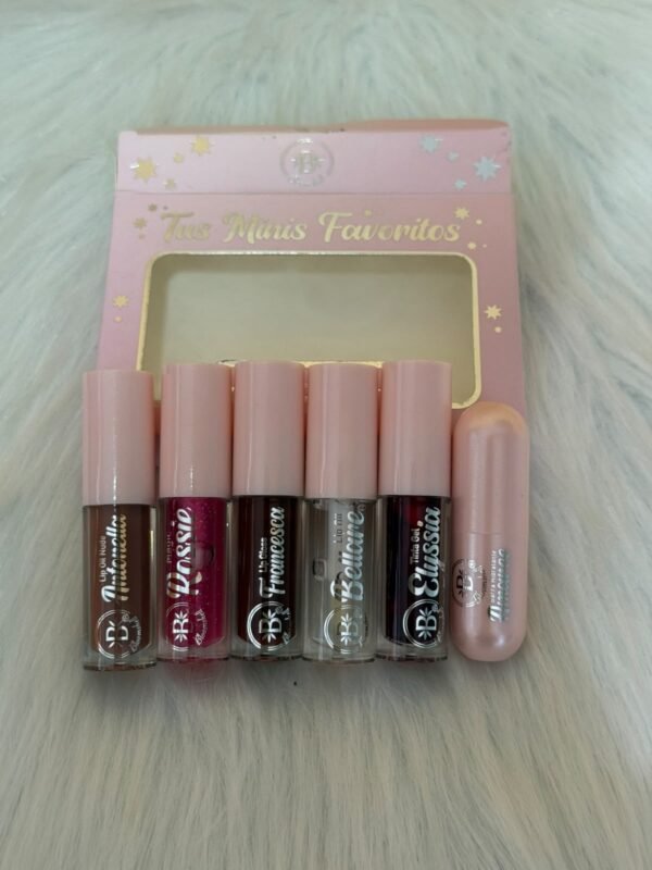 Kit Lip oil Bloomshell Mini favoritos X6