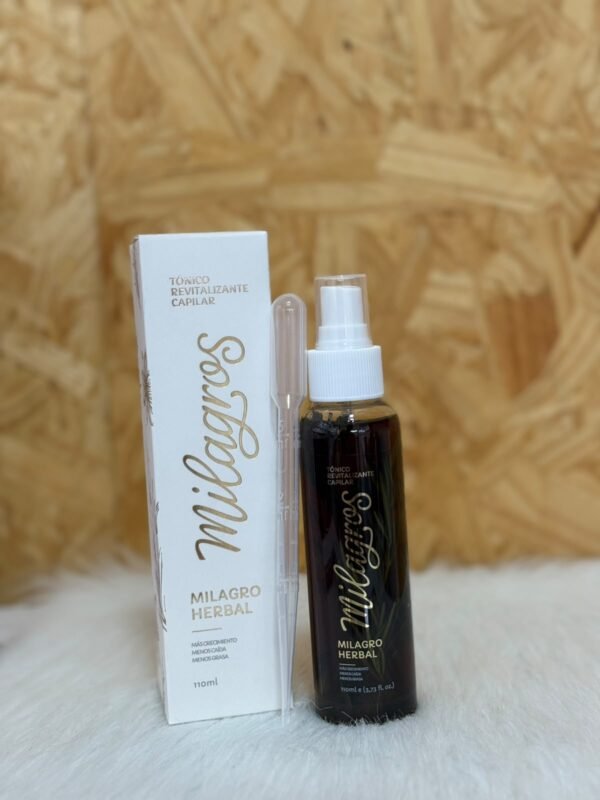 7708075180605 Tónico Milagros revitalizante capilar herbal X110ML
